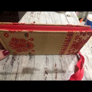 Mandala Boho Wristlet wallet phone holder card bohemian